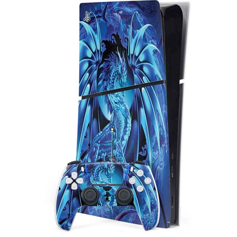 Ice Dragon by Ruth Thompson PlayStation PS5 Skins